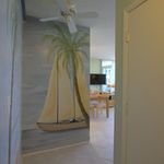 View as you enter our home. Hand painted murals to put you in the beach-mood