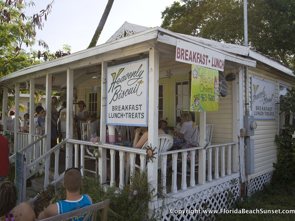 Heavenly Biscuit. Great place for breakfast, a few miles north from our home
