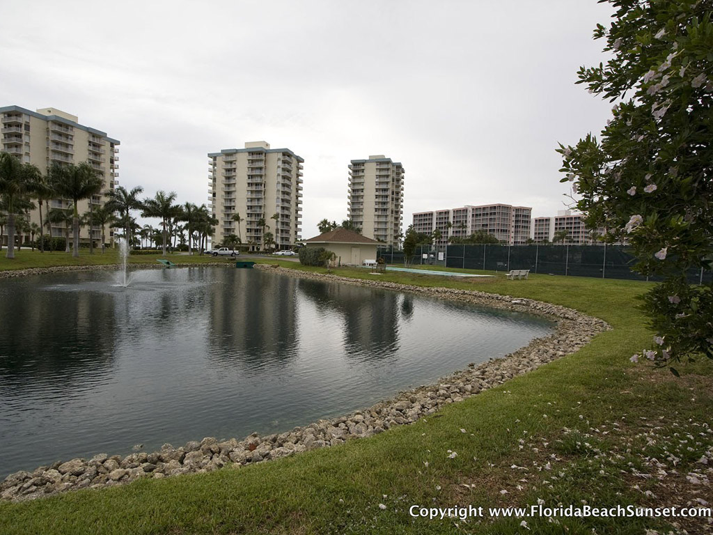 Lake in front of Estero Beach and Tennis Club